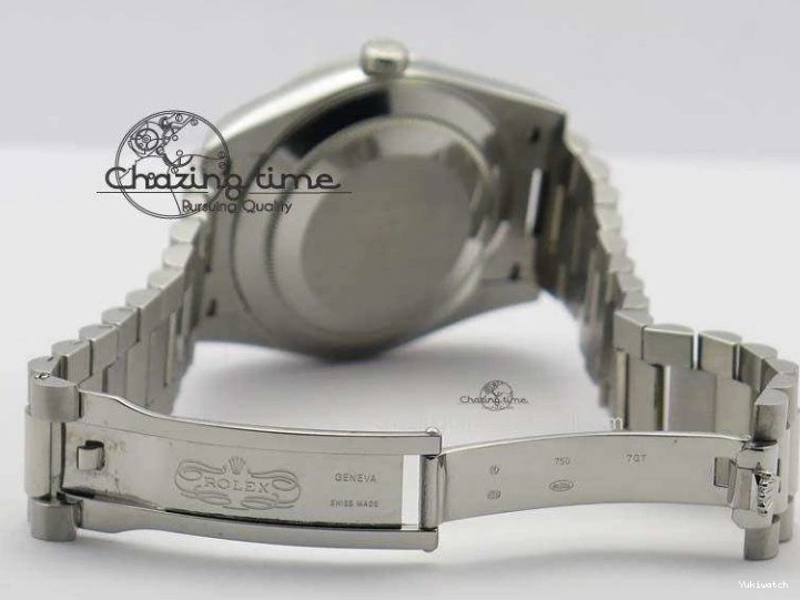 1:1 Bracelet Day-Date Dial Ice Noob Edition A3255 40mm SS on 228206 SS Textured Blue Best 0405